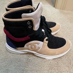 Chanel Suede Sneakers Size 40